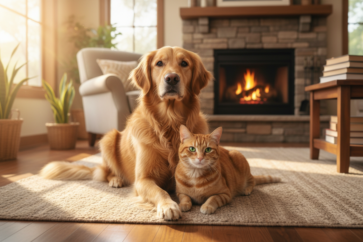 Hunde und Katzen