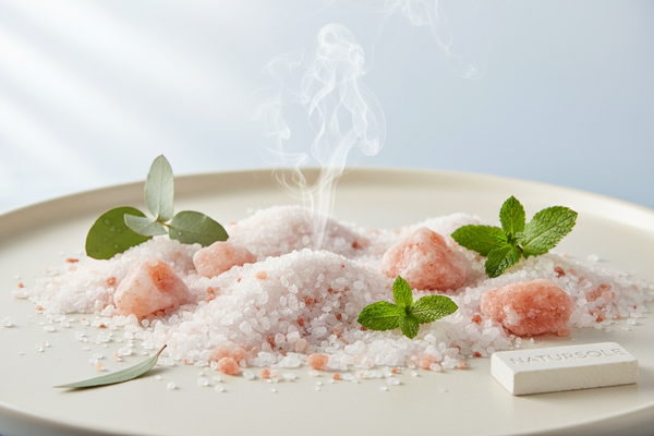 Salmuera natural e inhalación