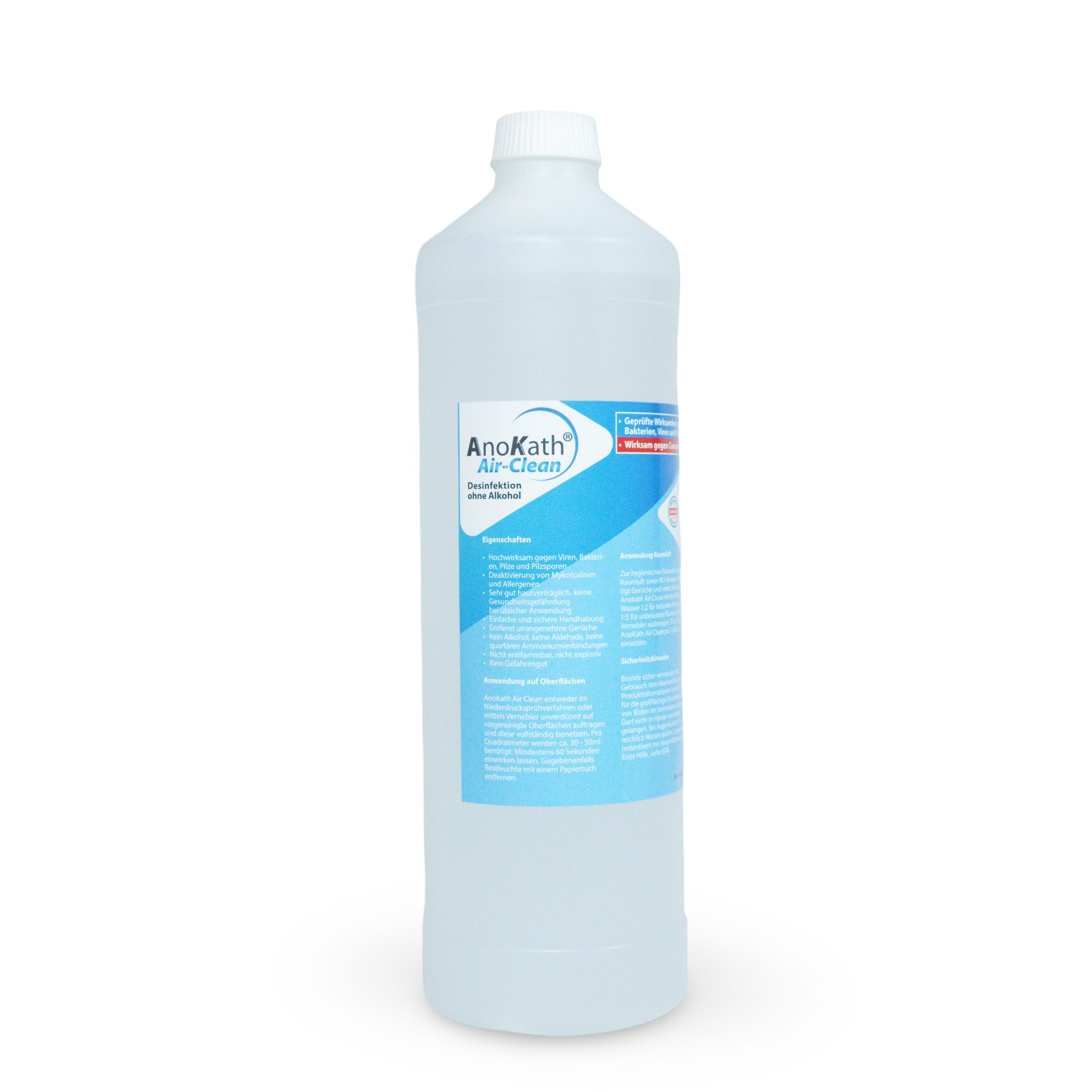 Auto desinfizieren mit AnoKath Air-Clean – Anwendung im Fahrzeuginnenraum, Raumdesinfektion mit AnoKath Air-Clean – Anwendung zur Raumhygiene