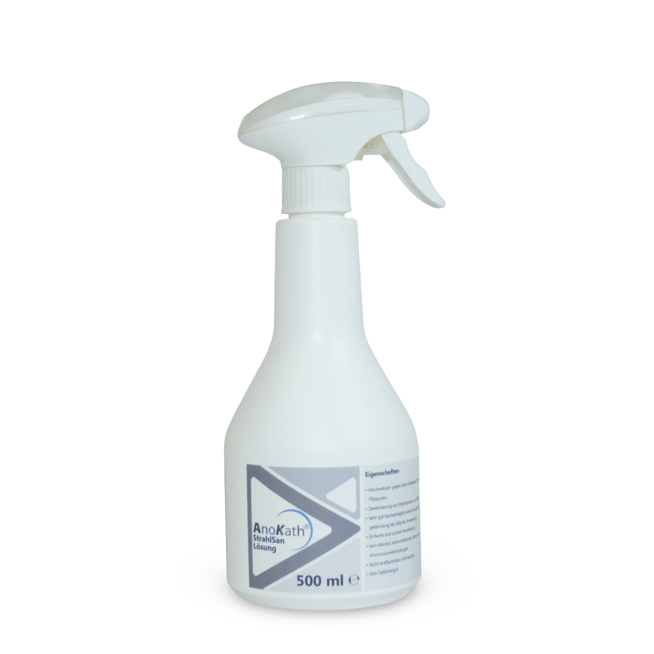 AnoKath StrahlSan Flasche zur Behandlung von Strahlfäule beim Pferd - 500ml Applikatorflasche.
