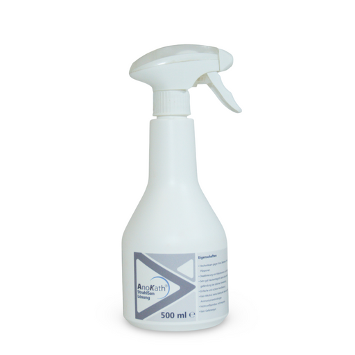 AnoKath StrahlSan Flasche zur Behandlung von Strahlfäule beim Pferd - 500ml Applikatorflasche.