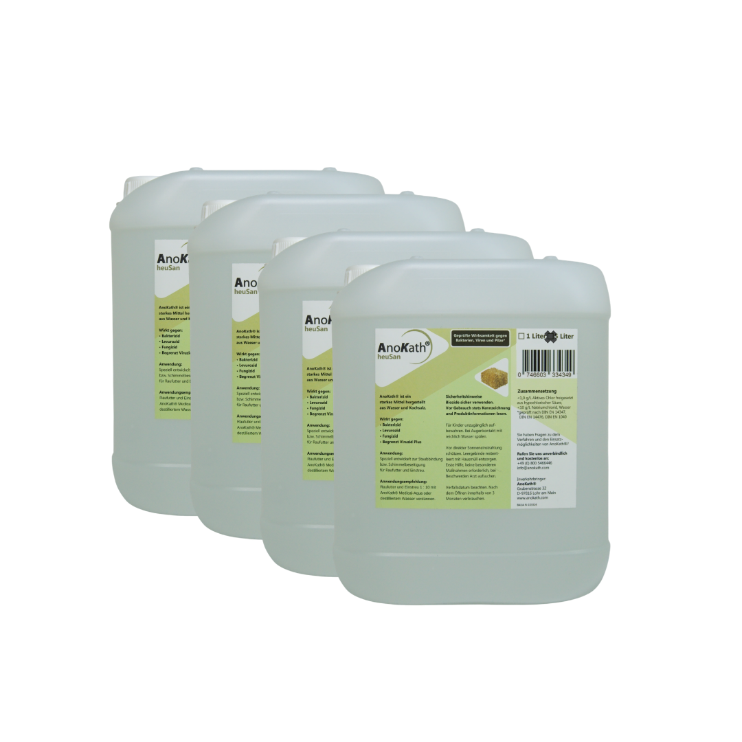 Désinfection du foin avec AnoKath® heuSan | Stop moisissures et poussières 