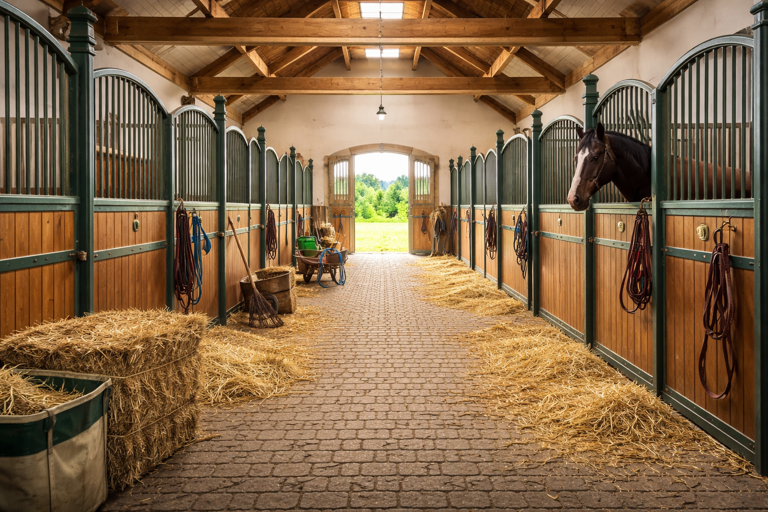 Stall und Box