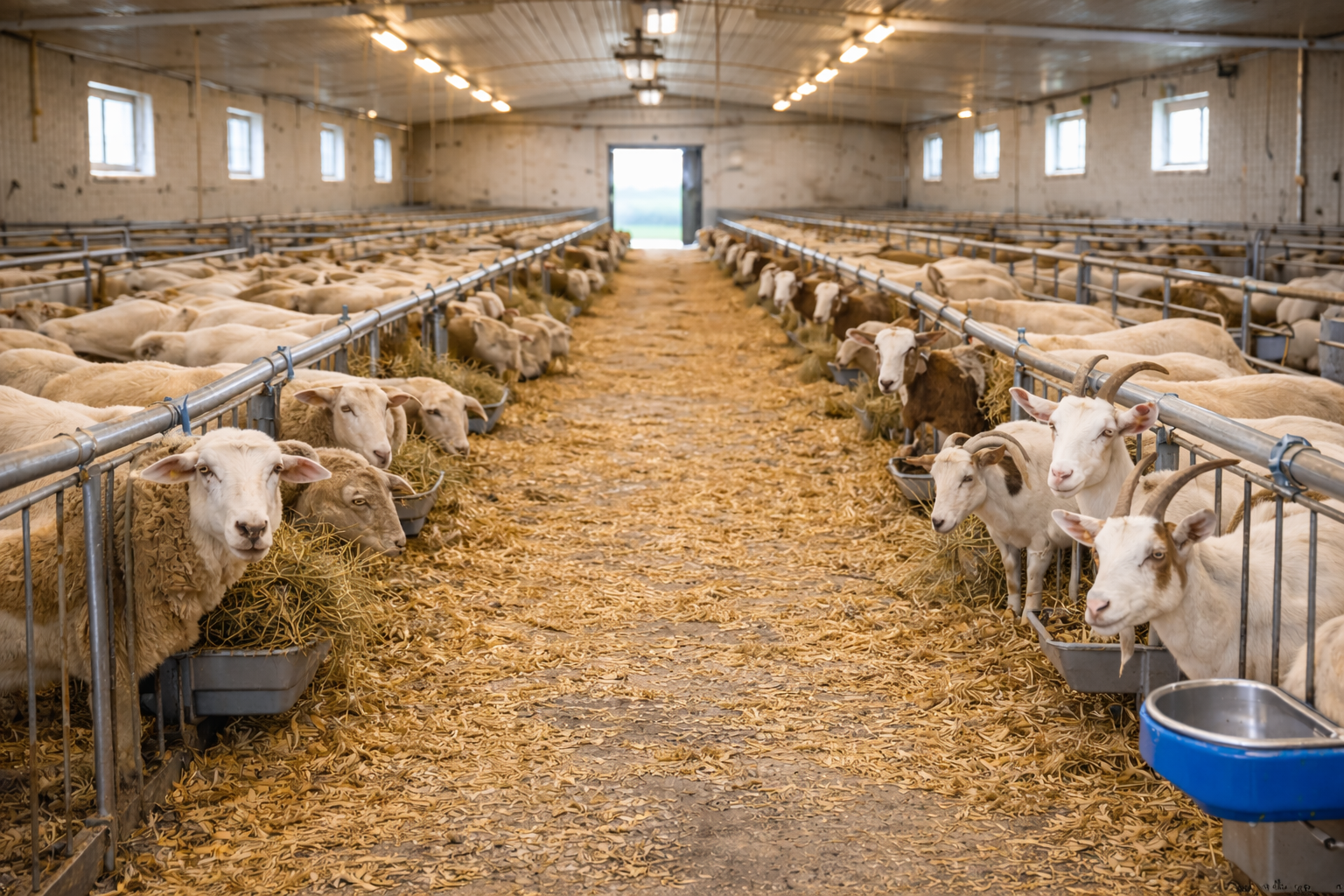 Stallhygiene Schafe und Ziegen