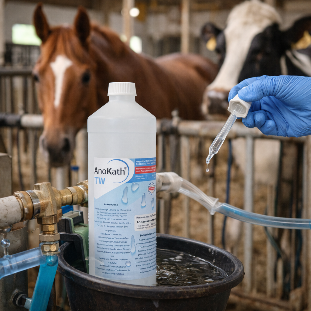 Trinkwasser-Hygiene & Desinfektion für Tiere