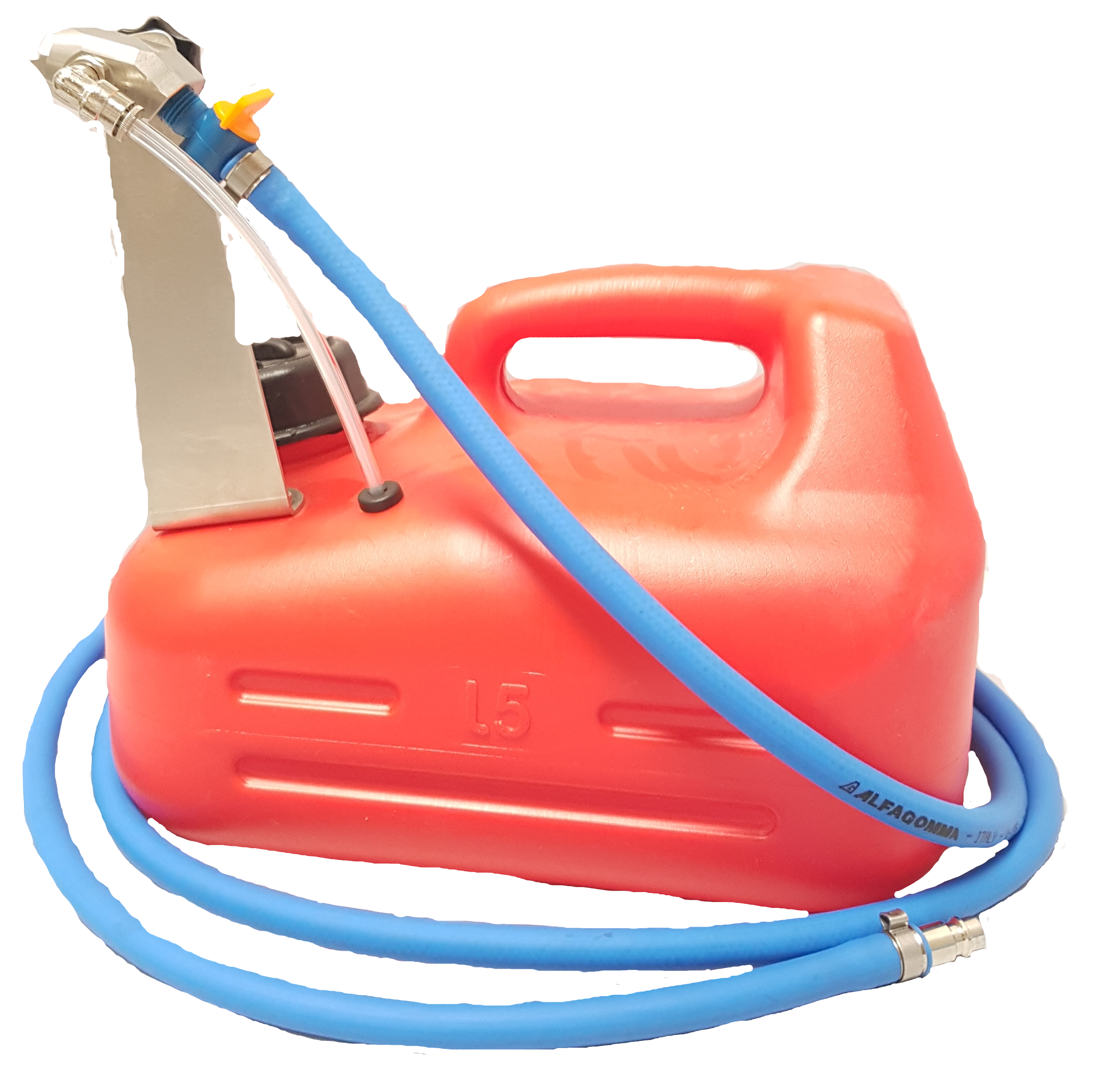 Air-Clean Hand-Desinfektionsgerät 5 Liter mit Sprühdüse und Schlauch